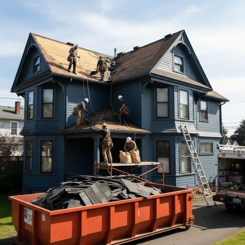 Damaged Roof Replacement in Atlantic Beach, FL
