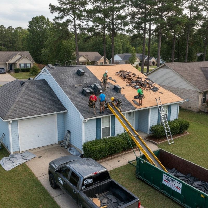 Shingle Roof Replacement in Saint Marys, GA